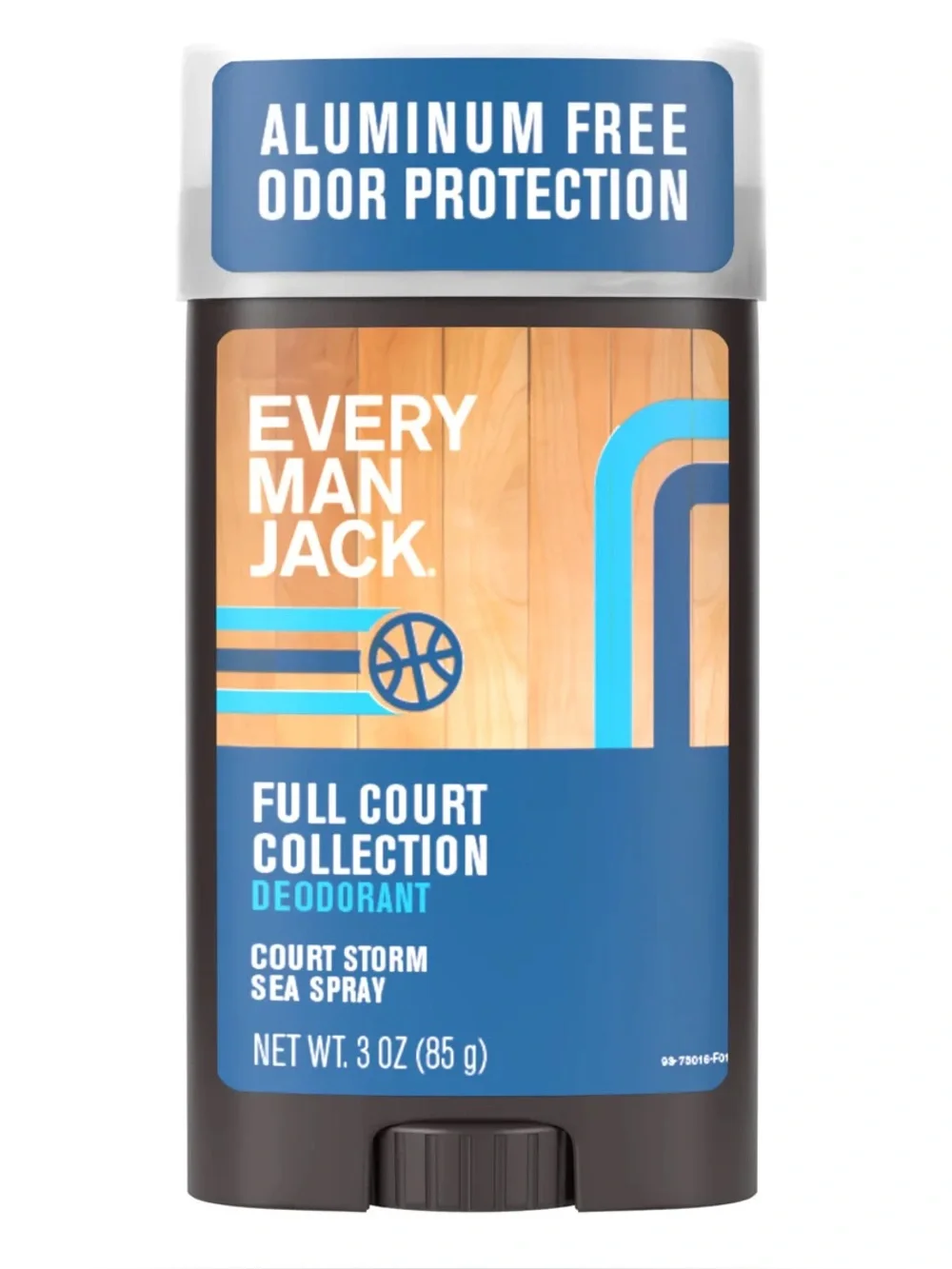 Every Man Jack Aluminum-Free Men's Deodorant - Court Storm Sea Spray, NEW
